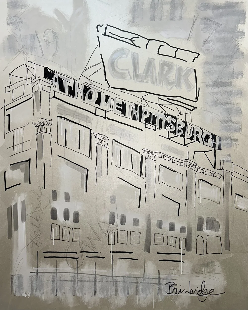 L'Appartement/GOOD GRIEF！PainterPants34 At Home In Pittsburgh — Bainbridge Art LLC